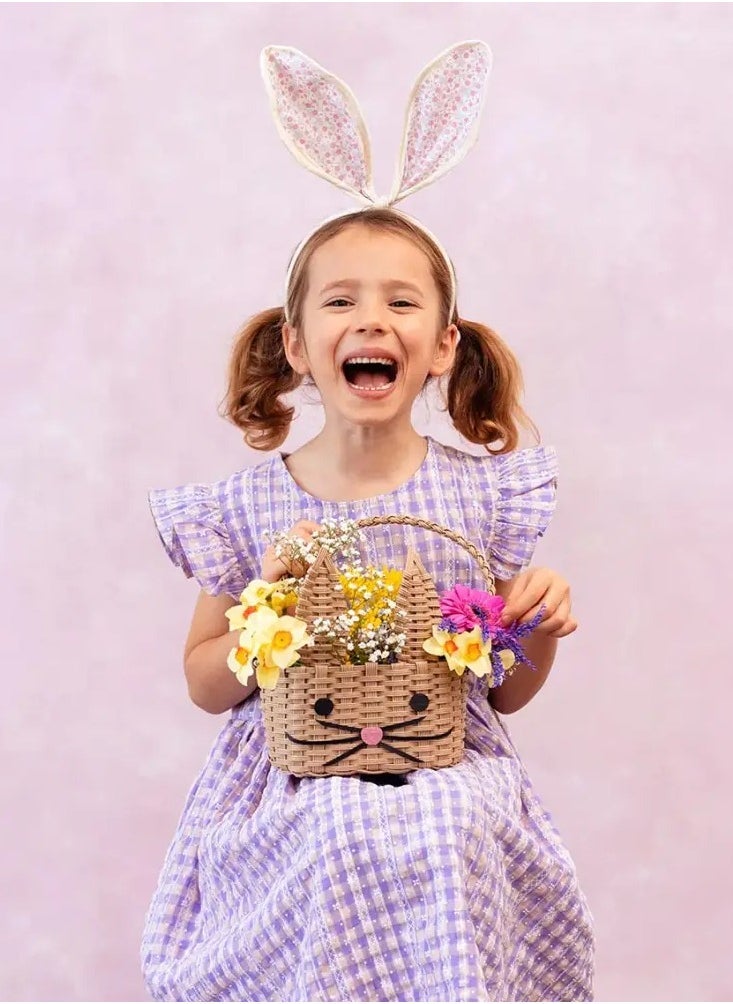 Talking Tables - Talking Tables Easter Floral Bunny Ears Headband - Image 1