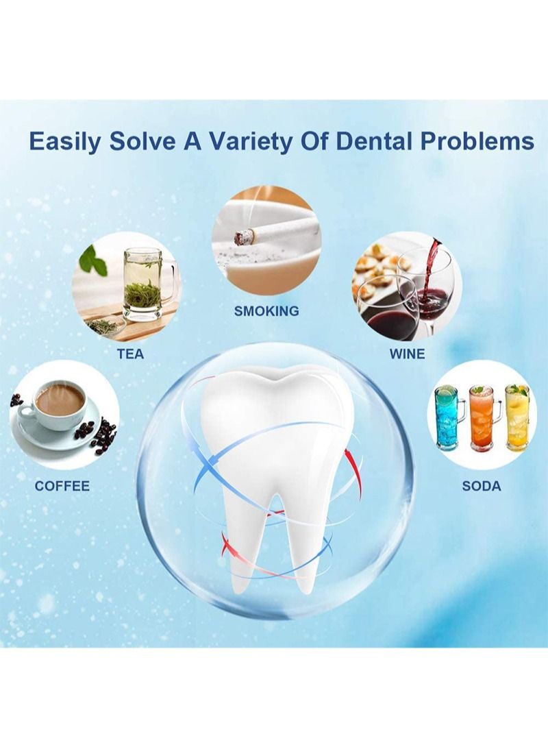 Professional Teeth Whitening Strips, Reduce Teeth Sensitivity Whitening Strips, Dentist Prepared Whitening Strips (14 Trial Packs)