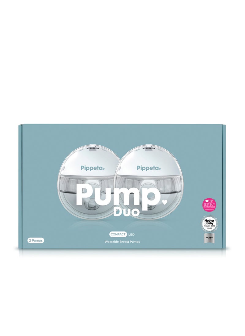 Compact Led, Handsfree Breast Pump(Pack Of 2)