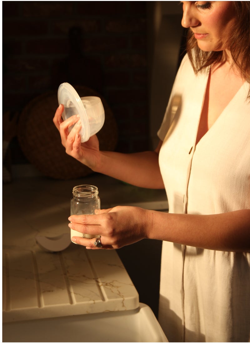 Compact Led, Handsfree Breast Pump(Pack Of 2)