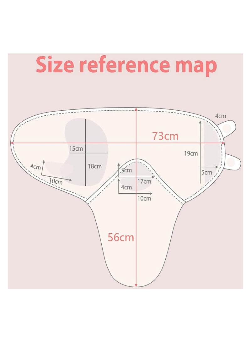 KASTWAVE 3 Pcs Newborn Swaddle Blanket Wrap 0-3 Months 100% Breathable Cotton Swaddlers Sleep Sack with Adjustable Wings for Baby Boys and Baby Girls - Image 3