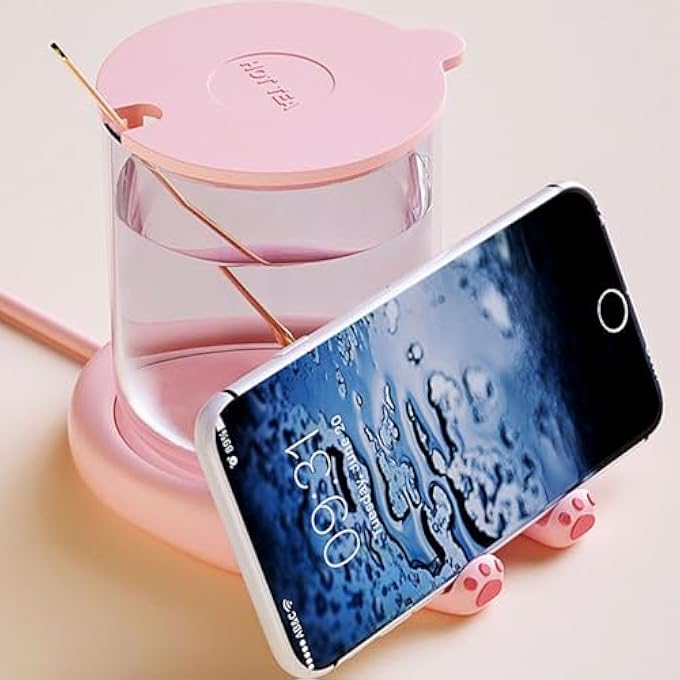Tazweeq Mug Warmer Coffee Mug Warmer Auto Shut Off 3 Temp Coffee Warmer For Desk Electric Beverage Warmer Plate For Coffee Tea Water Milk And Cocoa Not Include Cup - Image 3