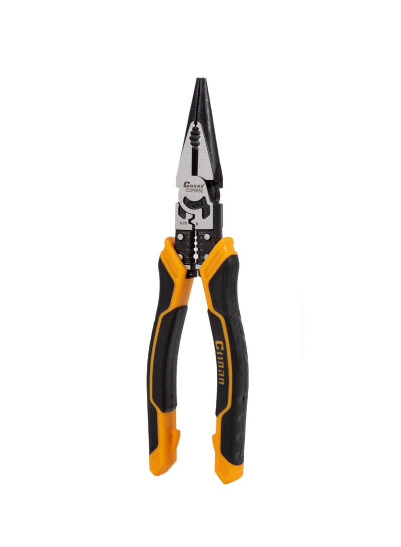 Conan COP9852 9-in-1 Multifunctional Electrician Long Nose Pliers – 215mm (8.5") - Image 2