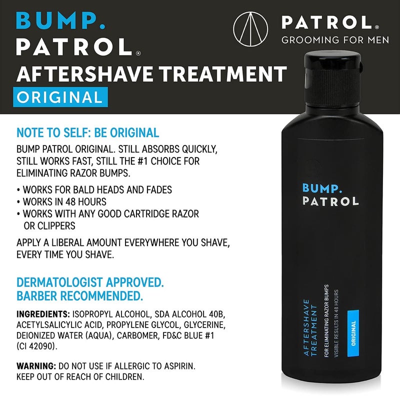 Bump Patrol Original Formula After Shave Bump Treatment Serum - Razor Bumps, Ingrown Hair Solution for Men and Women - 4 Ounces - Image 2