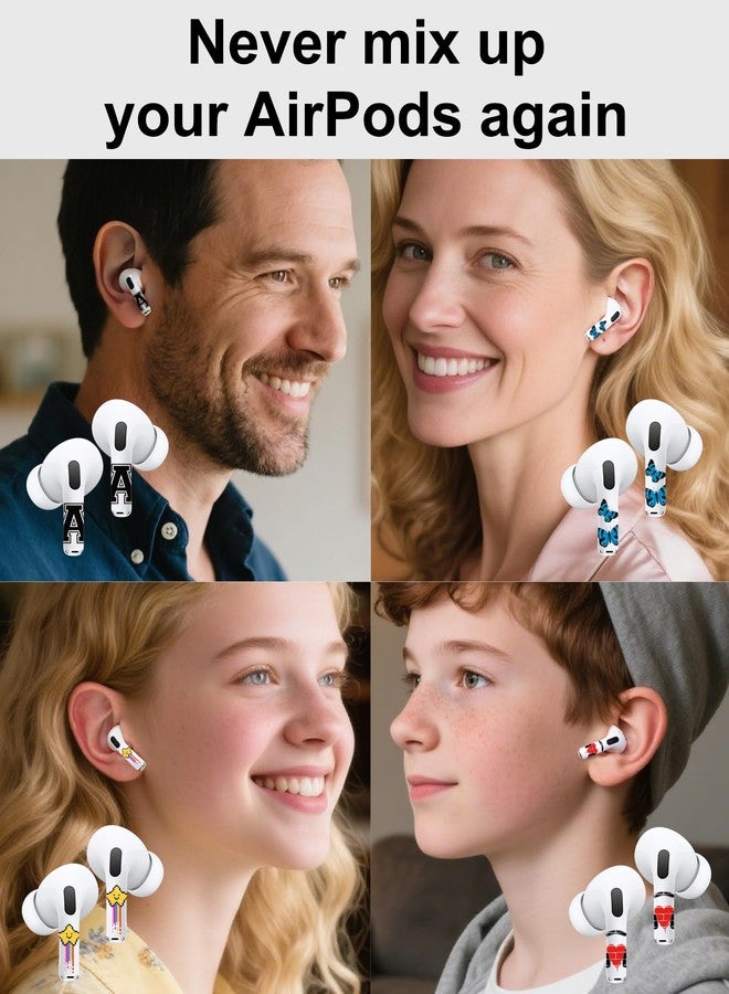 RockMax for AirPod Skins Wraps, Glow in The Dark Alien Stickers Decal for AirPods Pro 2nd Generation, Easy to Identify and Find, Compatible with AirPods Pro 1/2/3 & AirPod 1/2/3/4(Universal Fit) - Image 2