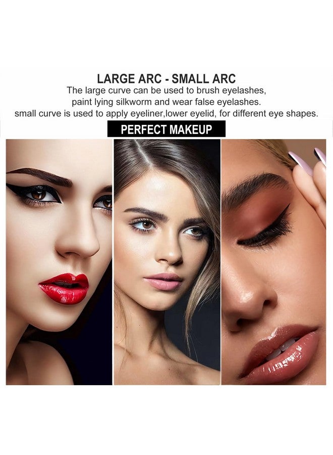 Sumeitang All In One Eye Makeup Stencils Aid Tool Set Reusable Mascara Shield Applicator Guard Pads + Eyeshadow And Eyeliner Stencils Pad Kit Eye Applicator Guide Tool For Makeup Easy To Use - Image 3
