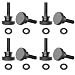 EJDRFN Hard Top Bolts for JeepQuick Release Bolts for Jeep WranglerHeavy Duty Metal M8 Screws Compatible with Jeep Wrangler TJ JK JL Unlimited Sahara Rubicon 24 Door 19972025Pack of 8 - Image 2