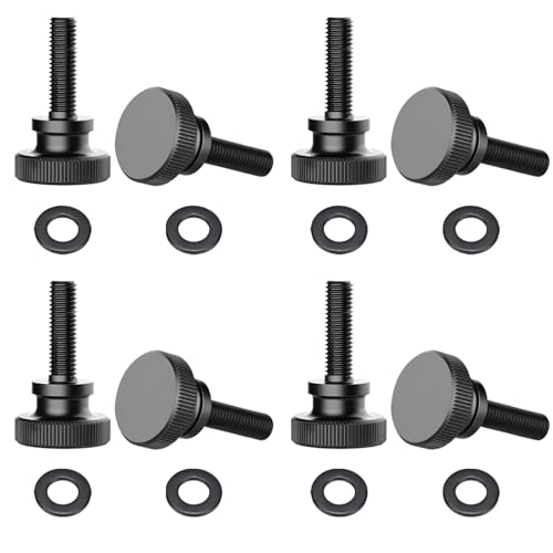 EJDRFN Hard Top Bolts for JeepQuick Release Bolts for Jeep WranglerHeavy Duty Metal M8 Screws Compatible with Jeep Wrangler TJ JK JL Unlimited Sahara Rubicon 24 Door 19972025Pack of 8 - Image 1