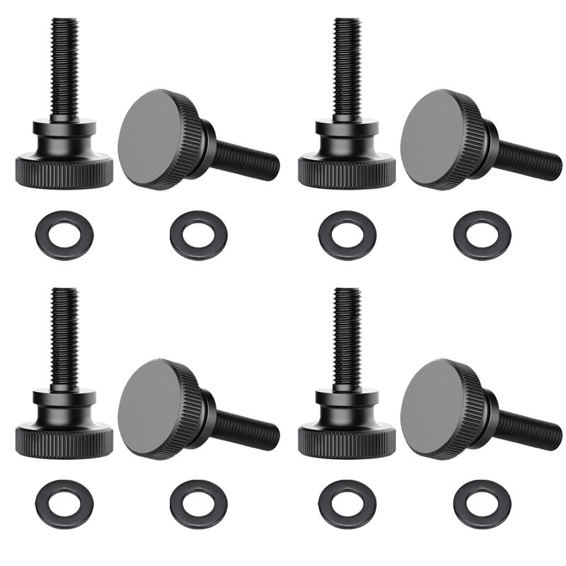 EJDRFN Hard Top Bolts for JeepQuick Release Bolts for Jeep WranglerHeavy Duty Metal M8 Screws Compatible with Jeep Wrangler TJ JK JL Unlimited Sahara Rubicon 24 Door 19972025Pack of 8 - Image 3