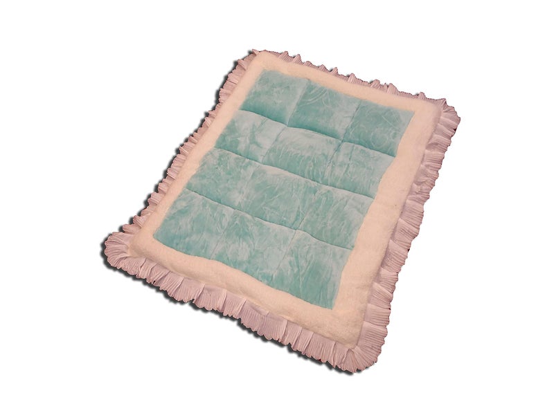 Tiger's Home Linens 2-Piece Baby Comforter Set Egyptian Cotton, Multicolors, 90cm x 110cm Comforter & 20cm x 35cm Pillowcase