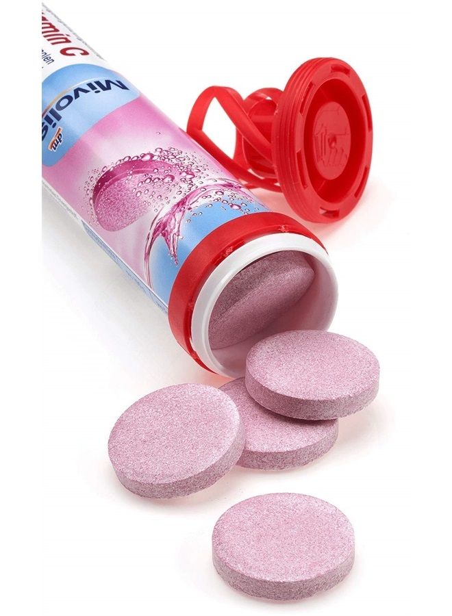 mivolis Iron + Vitamin C effervescent Tablets - Dietary Supplements 4 Packs x 20 pcs | Germany - Image 2