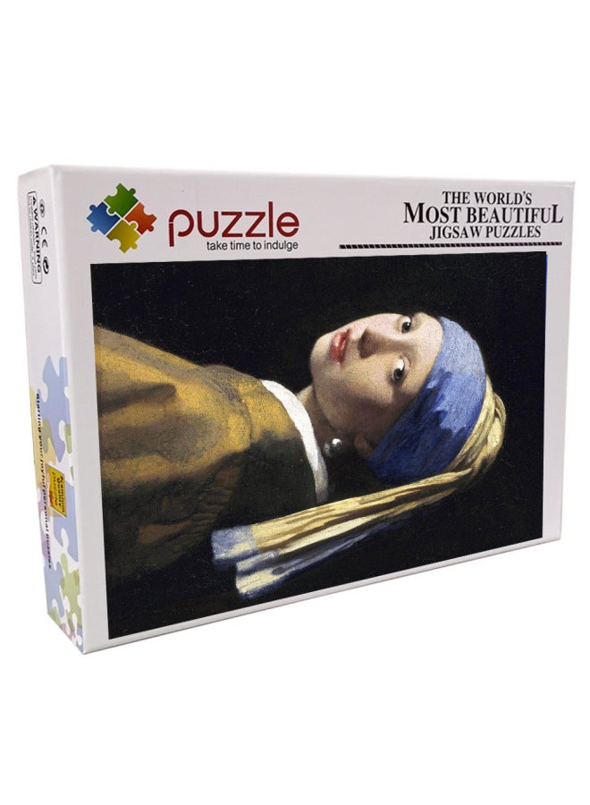 White Card Paper 1000 Pieces Customizable Personalized Medium Packaging Puzzle DIY Craft Direct Export Quality Toy-Color:1024 63.5*63.5CM (no Partition) - Image 5