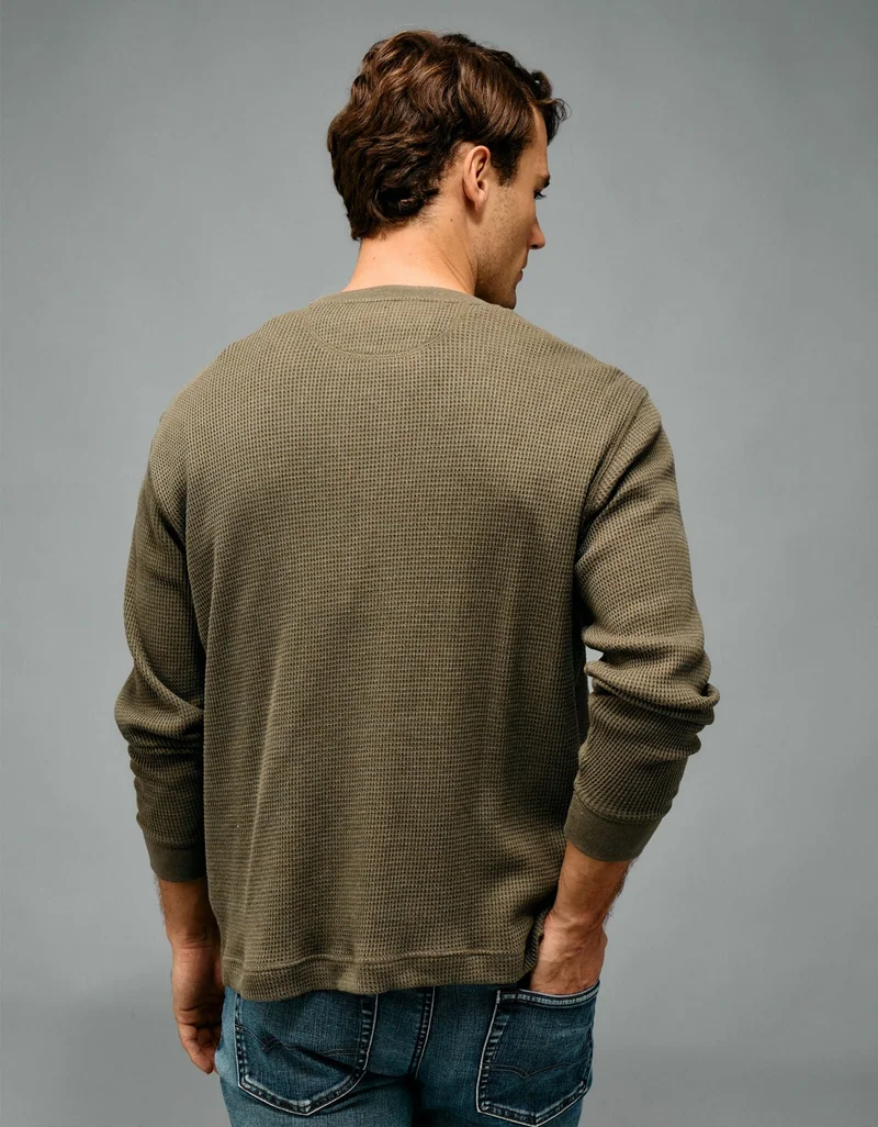 American Eagle AE Long-Sleeve Thermal T-Shirt