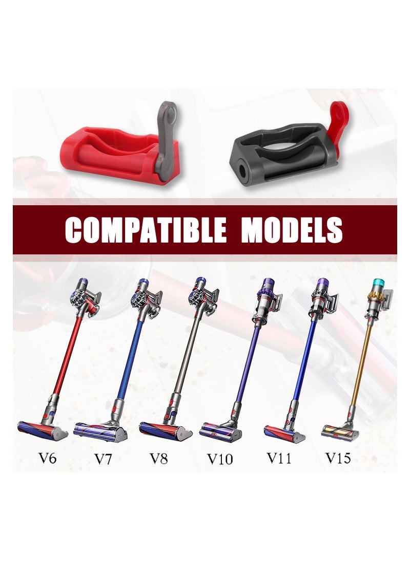 Generic - Trigger Lock for Dyson V6, V7, V8, V10, V11, V15 Vacuum Cleaners - Power Button Control Clamp, Power Switch Attachments (2 Pack) - Compatible with Absolute, Animal, and Motorhead Models. - Image 1