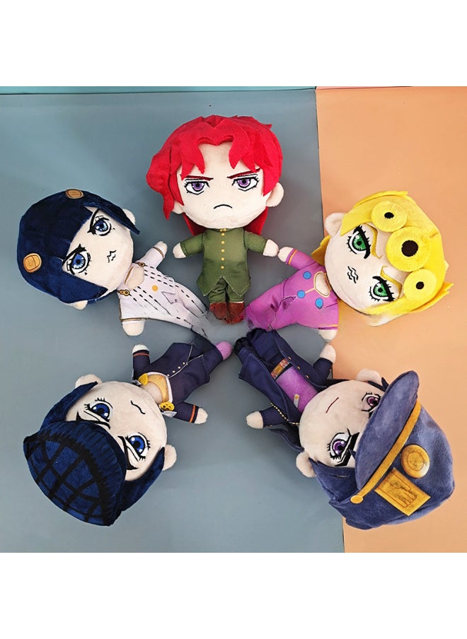 Generic Jojo Wonderful Adventure Bruno Gioruno Plush Doll Oriental War Helps Kongshitaro Doll Pillow For Hair-Color:Joluno Doll-Height:20cm  - Image 4