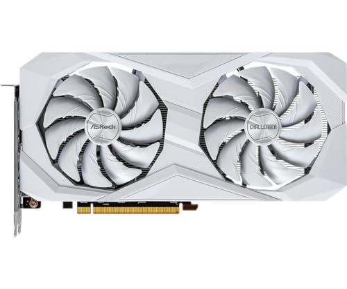 ASRock AMD Radeon RX 6600 Challenger White 8GB GDDR6 Graphics Card 0dB Silent Cooling 128-bit 7680 x 4320 DisplayPort HDMI 14 Gbps Dual Fan 7nm - Image 3