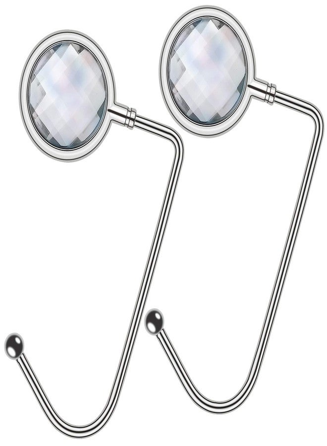 Thyores 2 Pack Metal Purse Hanger, Bag Hanger, Handbag Storage Decor Table Hook for Women - Image 1