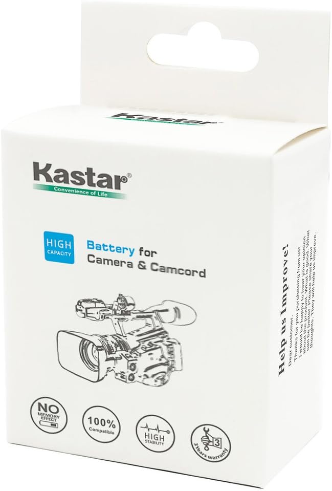Kastar Kastar Battery 2X for JVC BNVG138U GZE505 GZE565 GZEX210 GZEX215 GZEX250 GZEX255 GZEX270 GZEX310 GZEX355 GZEX350 GZEX370 GZEX515 GZEX555 GZGX1 GZGX3 GZMS215 GZMS216 GZMS237S  - Image 4