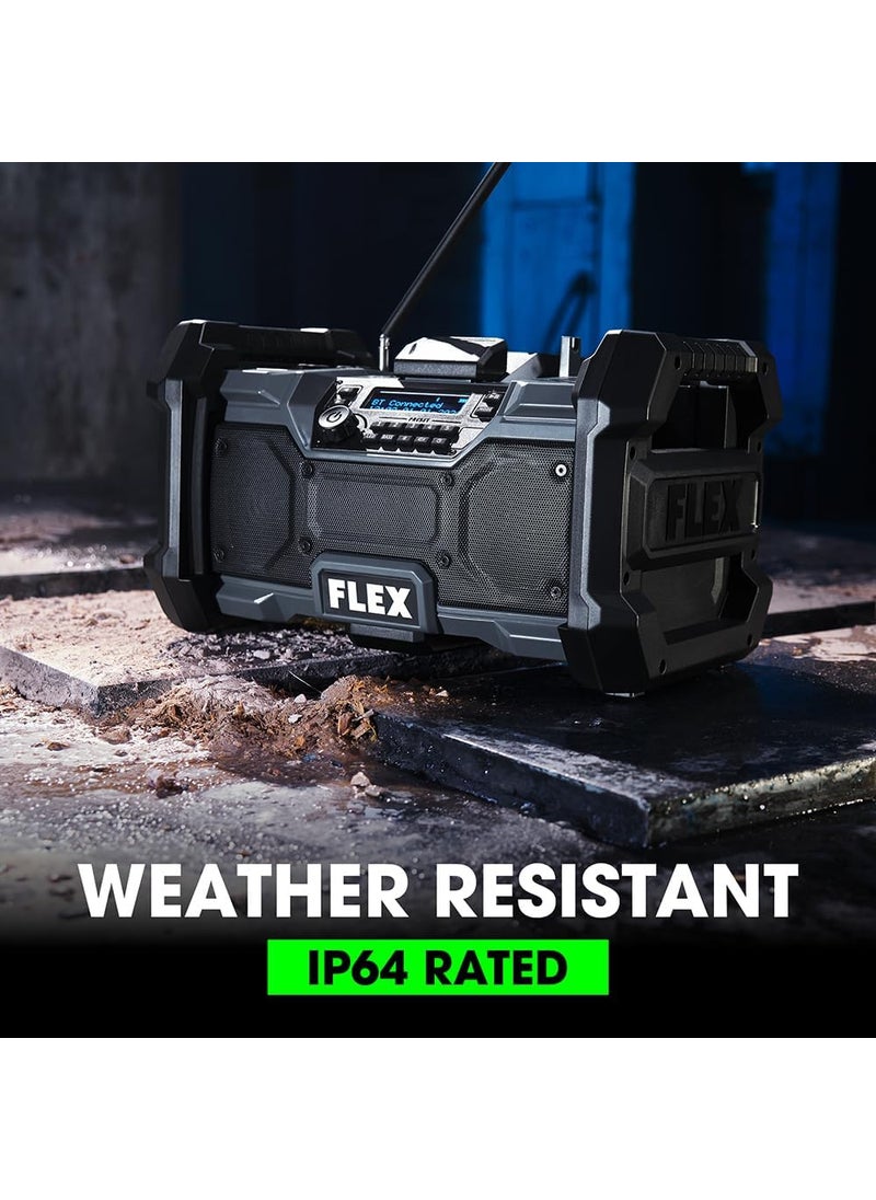 FLEX FLEX 24V Cordless Bluetooth Jobsite Radio Tool Only Battery and Charger Not Included  FX5351Z  - Image 3