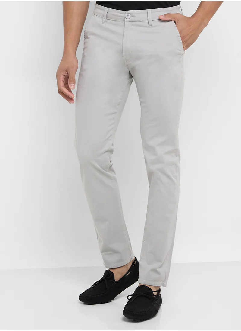 Robert Wood Slim Fit Chino Pants