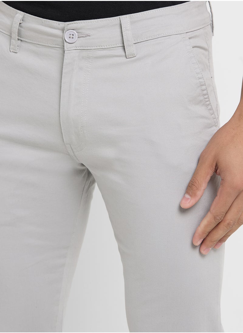 Robert Wood - Slim Fit Chino Pants - Image 1