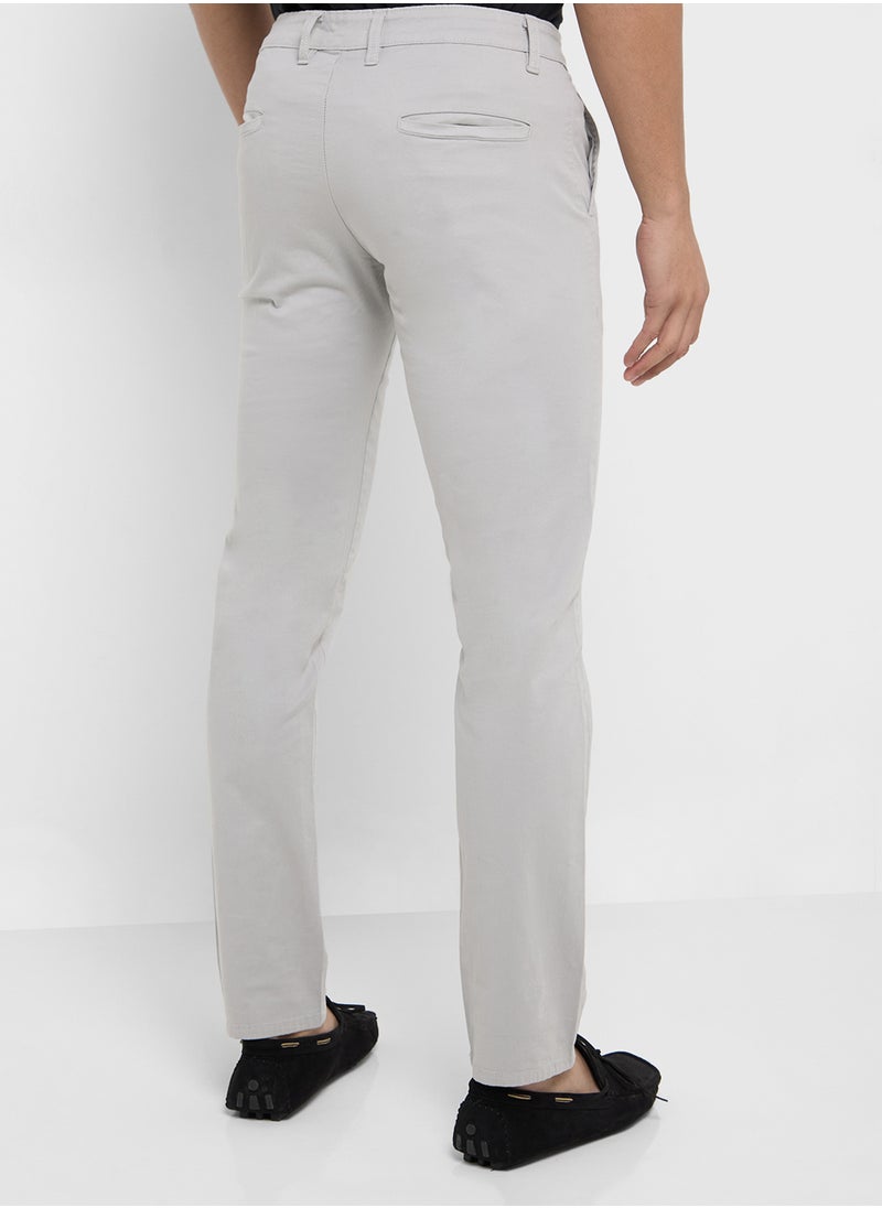 Robert Wood - Slim Fit Chino Pants - Image 1