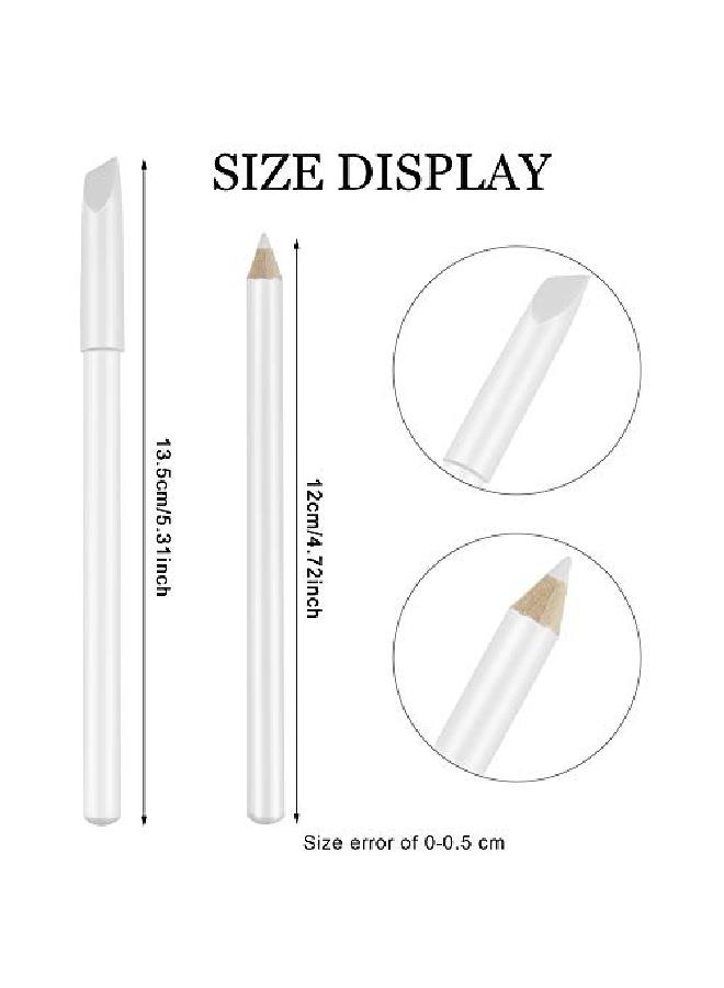 Maitys قلم تبييض الأظافر 2 في 1 قلم أظافر أبيض لتزيين الأظافر بنفسك مع أداة دفع البشرة - Image 3