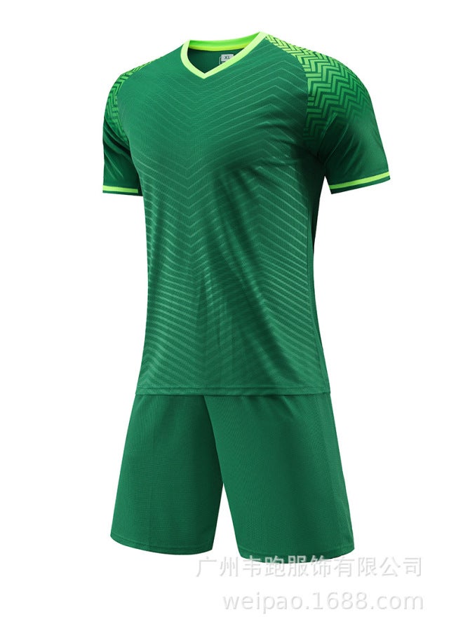 Dark Green Football Jersey - Image 1