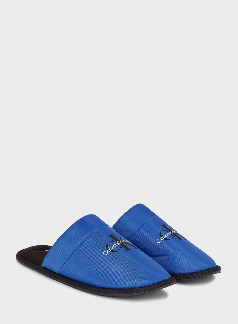 Calvin Klein Jeans Logo Slippers