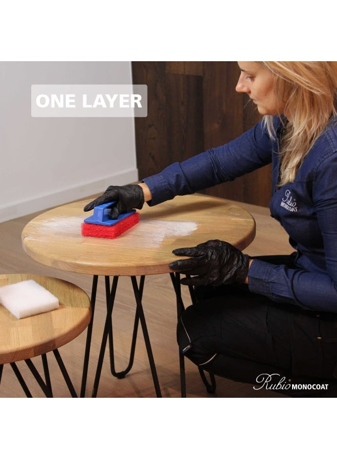 Rubio Monocoat زيرو فوك 2 مكون زيت تشطيب نقي 350 مل - Image 4