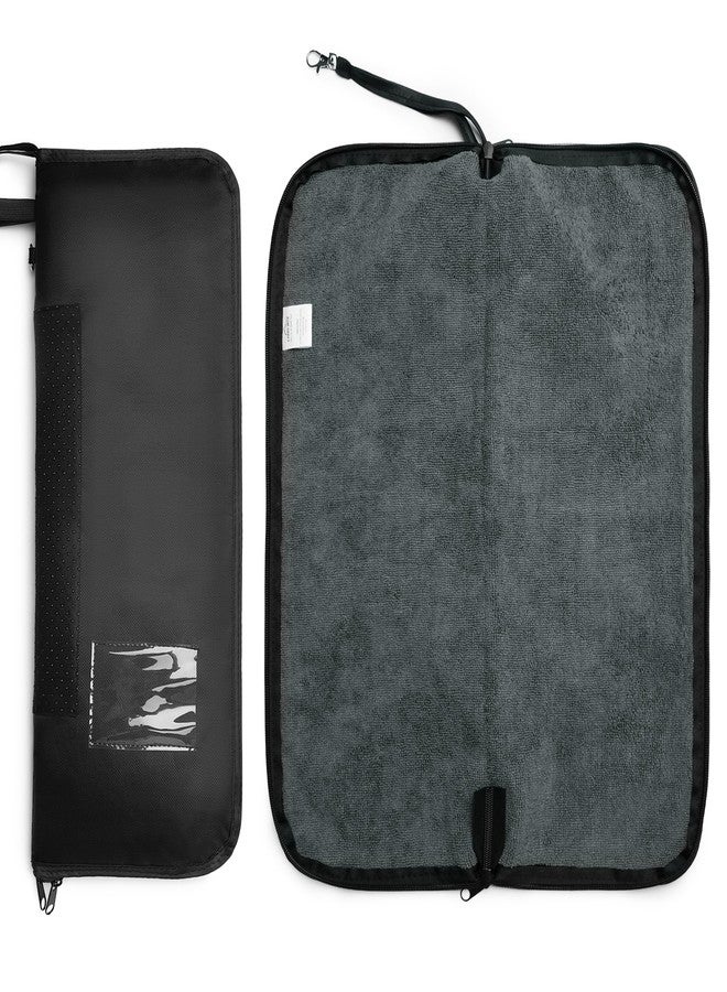 CarryWise Wet Bag, 2-in-1 Changing Mat & Wet Dry Bag with Non-Slip Backing, Water-Resistant Zipper & Towel Lining, Leakproof Foldable Storage for Swimsuit, Gym, Beach, Travel, or Baby Diapers - Image 1
