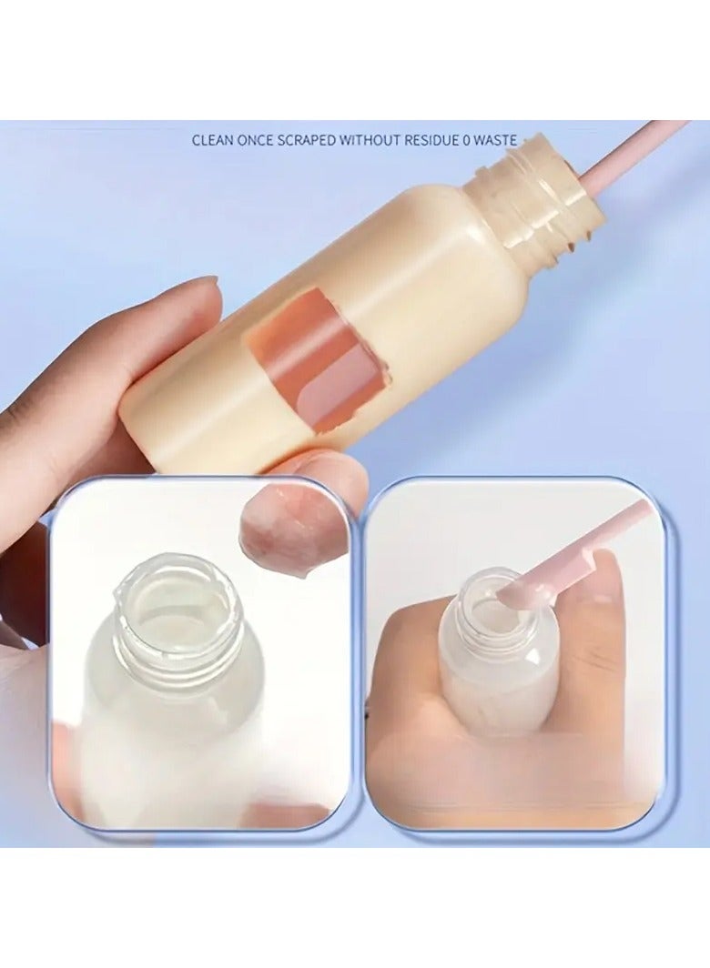 Ucanbe 3-Piece Deluxe Soft-Grip Silicone Spatula Set – Durable, Flexible, Easy to Clean & Gentle on Surfaces – Ideal for Cosmetics, Kitchen & Food Preparation - Image 3