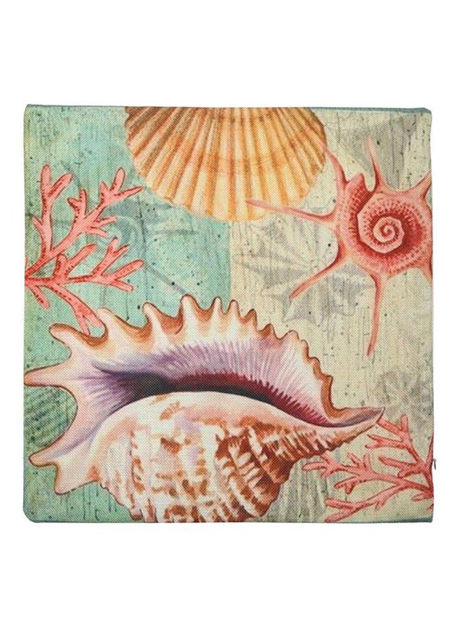 NIBEMINENT Ocean Style Cushion Cover Multicolour - Image 1