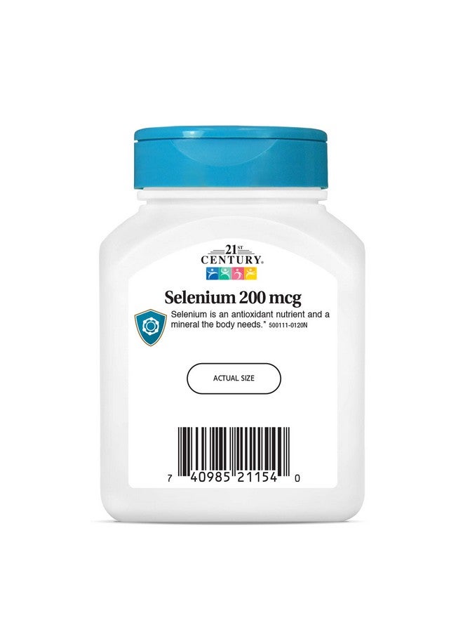 21st Century Selenium 200 mcg Capsules, 60 Count - Image 5