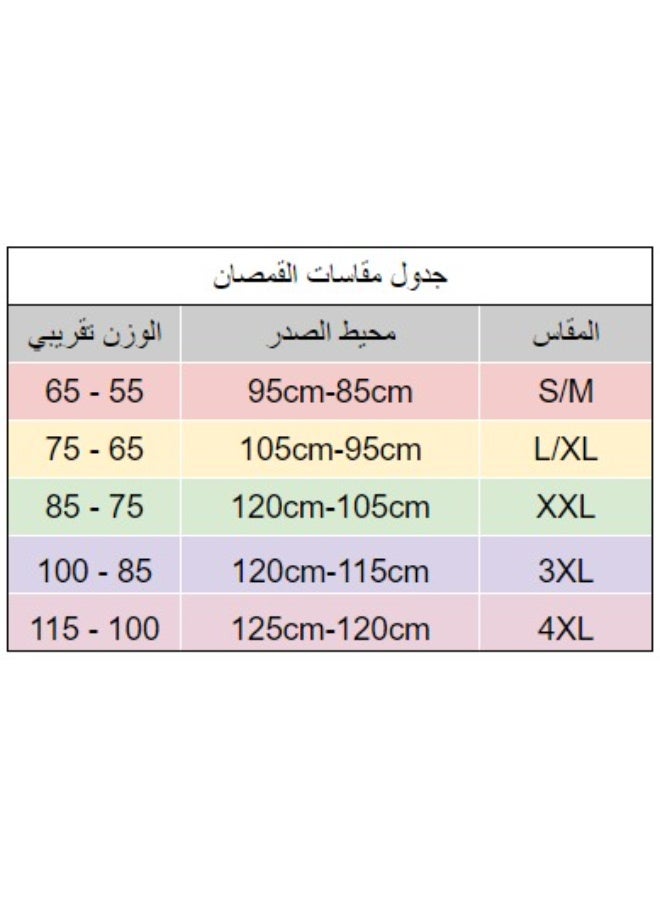 جولد كراون بدى نص كم برقبة قطن-اسود - Image 2