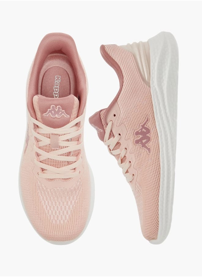 Kappa Women's Mesh Textured Sports Shoes with Lace-Up Closure  - Image 1