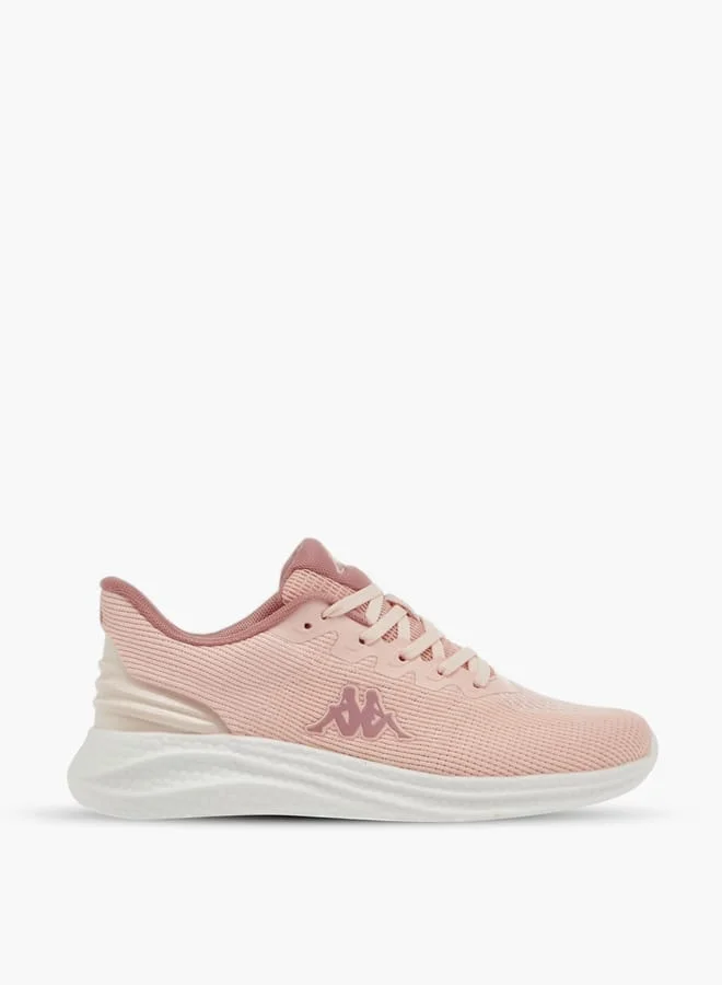 Kappa Women's Mesh Textured Sports Shoes with Lace-Up Closure