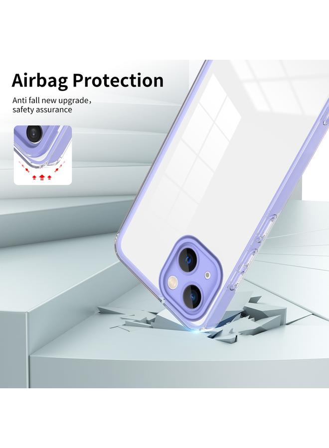 Zaboon Case For iPhone 13 3 in 1 Clear TPU Color PC Frame Phone Case - Image 3