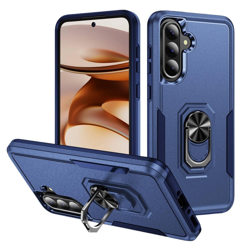 Protective Case | TPU+PC | White | Drop Protection | Kickstand | Shockproof Cover for Samsung Galaxy A36 - Image 5
