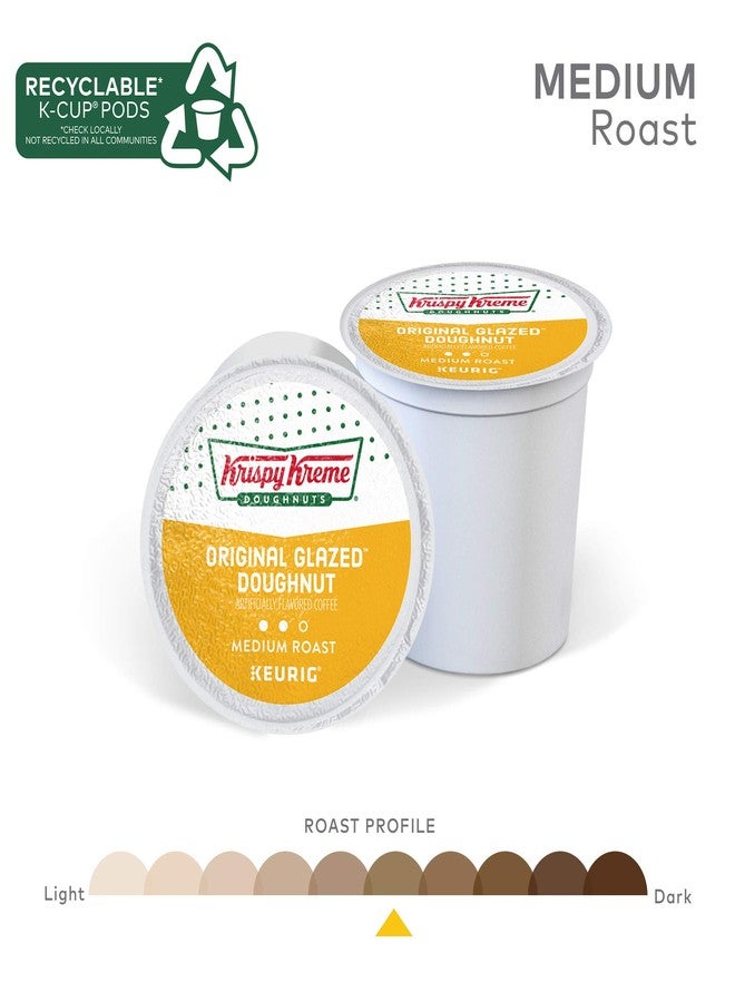 Krispy Kreme Original Glazed Doughnut, Single-Serve Keurig K-Cup Pods, Flavored Medium Roast Coffee, 96 Count - Image 4