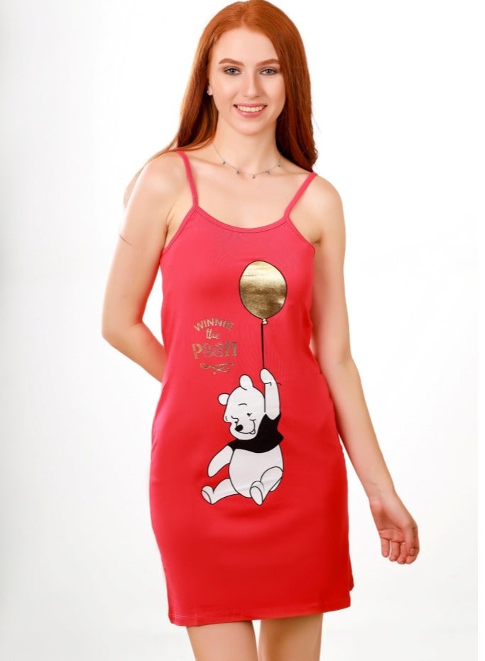 Selina Wear Women's Night Gown Sleeveless  - Image 1