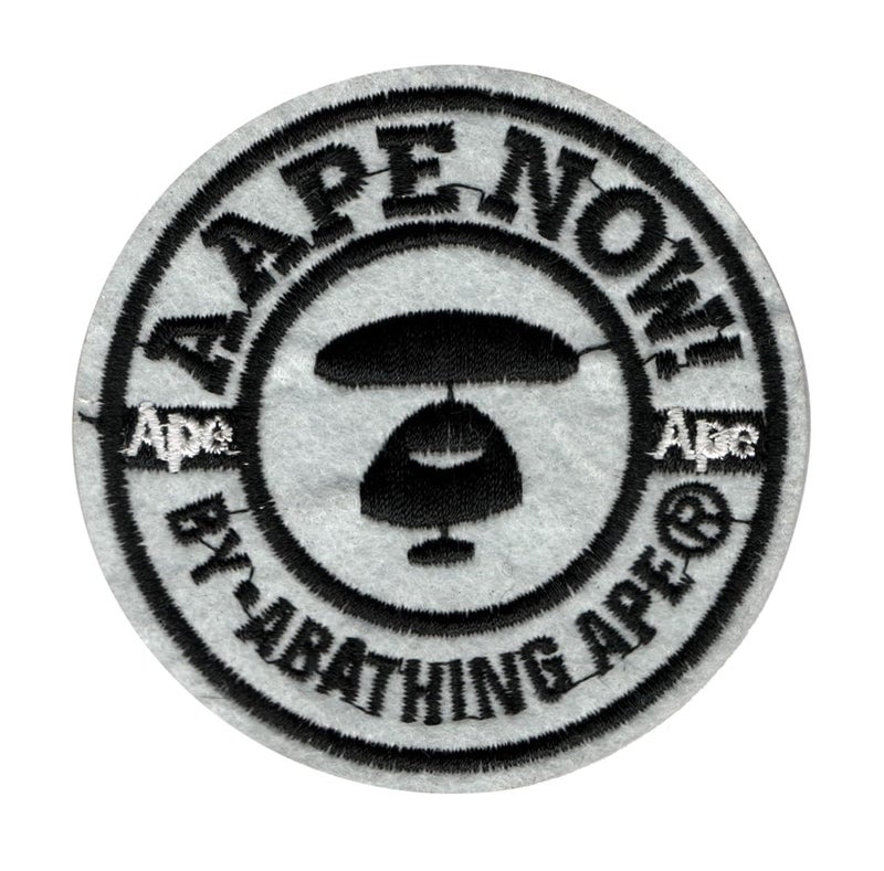 Generic AAPE by a Bathing Ape Applique Embroidered Sew-on Patch ; Size: 8cm x 8cm for Jackets, Bags, Caps, Jeans, Outdoor Clothing ; Imported from Malaysia (1 Piece). (Code: MSBX-1l) - Image 1