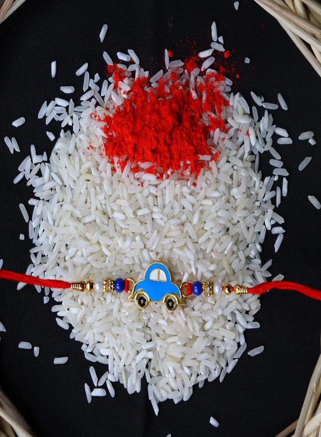 DeoDap Rakhi for Brother Set of 1 with Effete LCD Writing Pad/Tablet (K1_328_1360) - Image 4