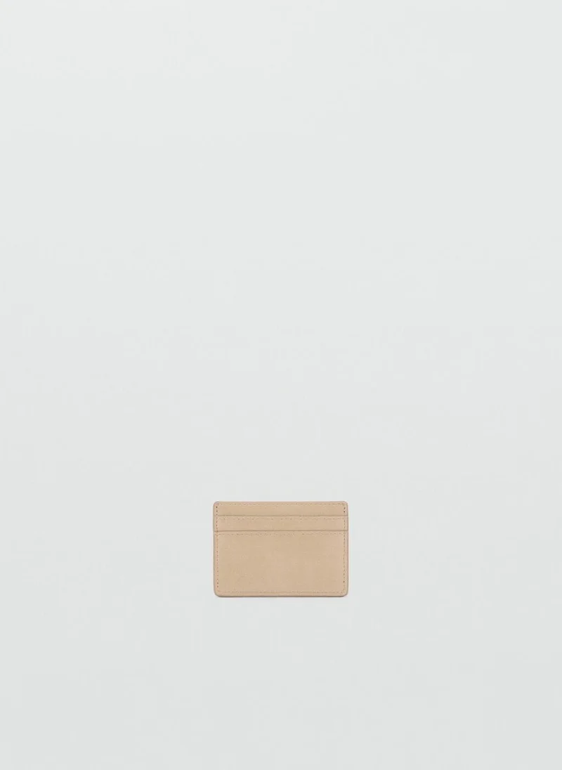 مانجو Leather-Effect Card Holder