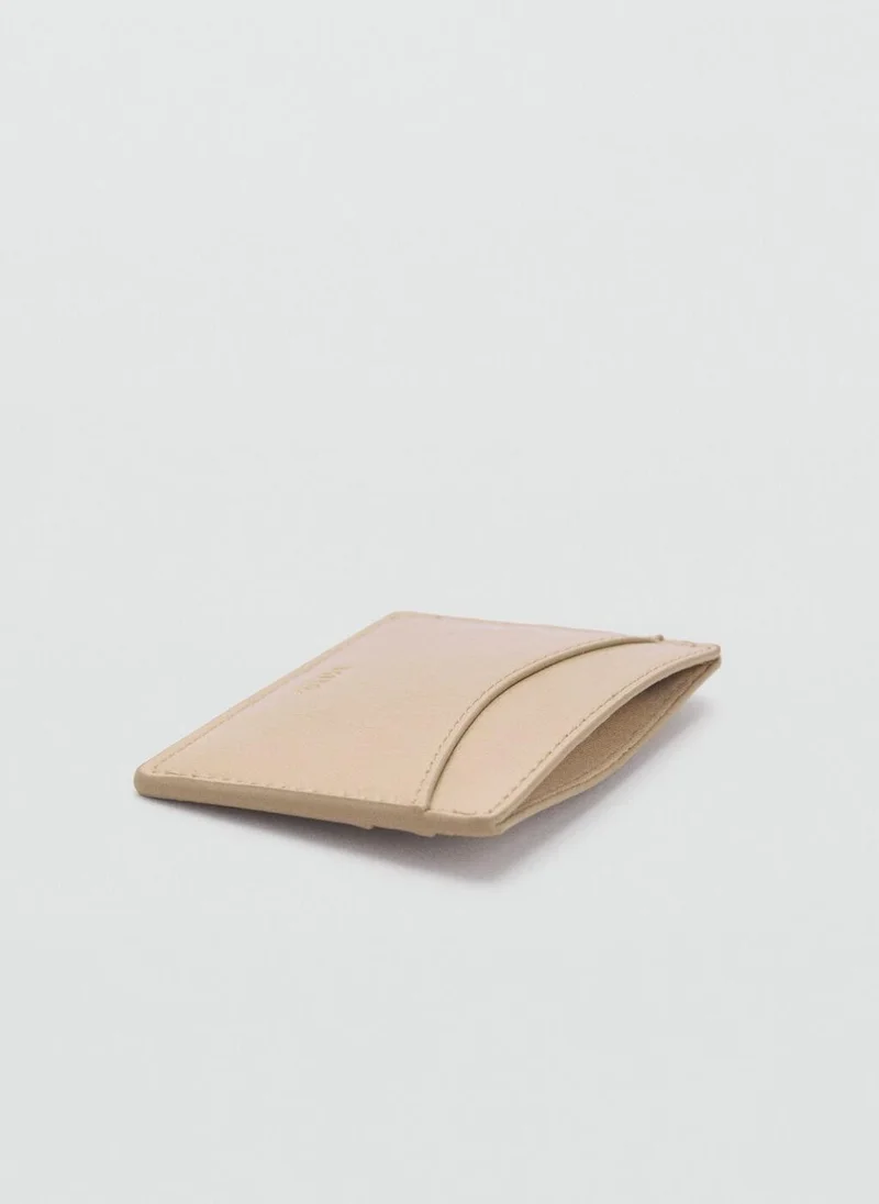 مانجو Leather-Effect Card Holder