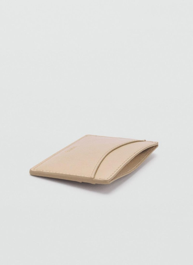 MANGO Leather-Effect Card Holder  - Image 2