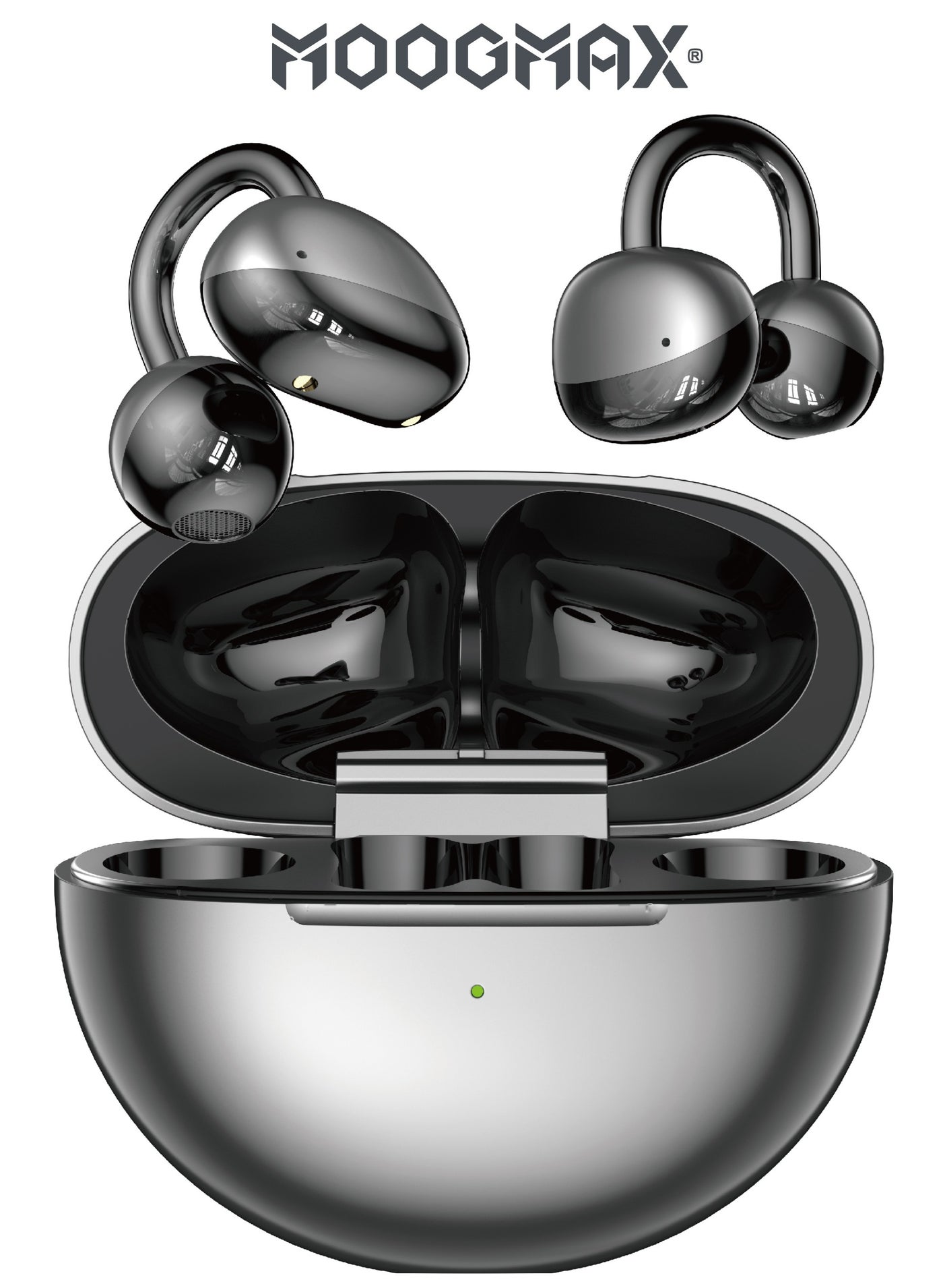 moogmax Moogmax Open Ear Bluetooth Earbuds Connection Type: Bluetooth/Wireless | Charging Type: Type-C