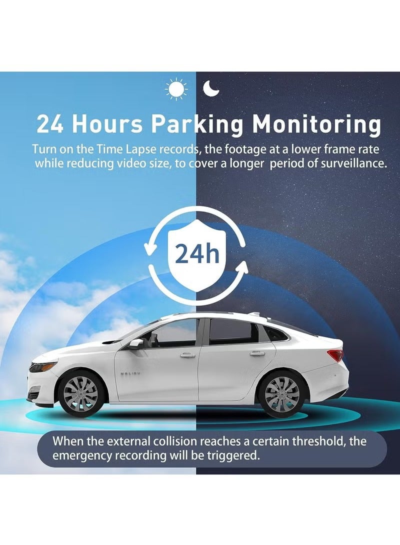 70mai Dash Cam Hardwrie Cable, Low Voltage Protection Hardwire Cable Kit For 24h Parking Monitoring Camera, Durable Parking Surveillance Power Supply Cable, (1pc, Black) - Image 4