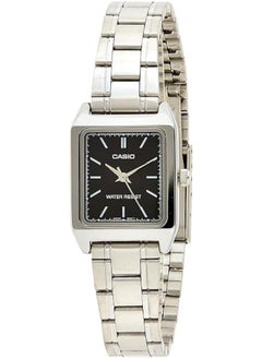 CASIO Casio Women Black Dial Stainless Steel Band Dress Watch - LTP-V007D-1EUDF  - Image 1