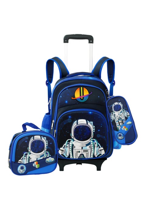 School Bag Set With Pencil Case Lunch Bag For Boys And Girls (16 Inch)
